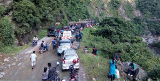 पाल्पा–बुटवल सडक दैनिक आठ घण्टा बन्द हुने