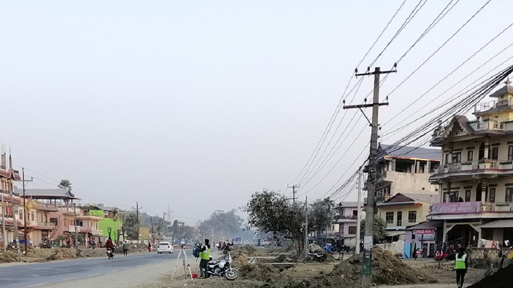 पुलचोक–गोन्द्राङ सडक : दश महिना म्याद थप