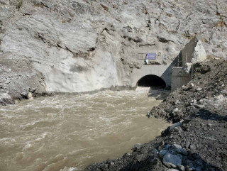 माथिल्लो त्रिशूली–१ जलविद्युत आयोजनाको नदी फर्काउन डाइभर्सन सुरुङ निर्माण सम्पन्न 