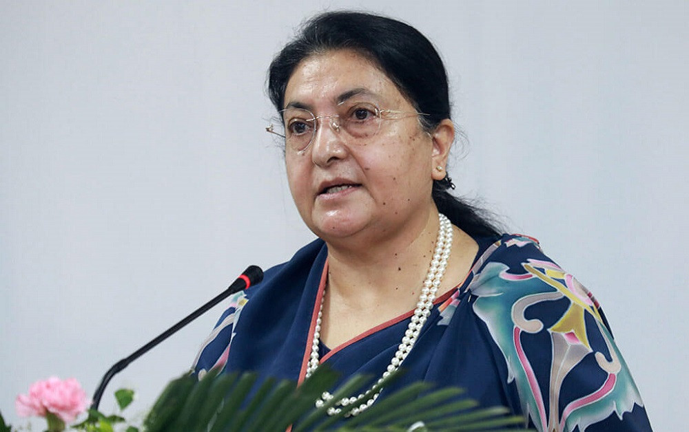 चीन र भारत जोड्ने सडक निर्माण छिट्टै पूरा गर्न राष्ट्रपतिको निर्देशन