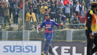 ओडीआई क्रिकेटमा नेपालको हालसम्मकै उच्च स्कोर, पीएनजीलाई २९८ रनको लक्ष्य