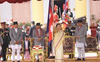 शीतल निवासबाट बिदा भइन् निवर्तमान राष्ट्रपति विद्यादेवी भण्डारी