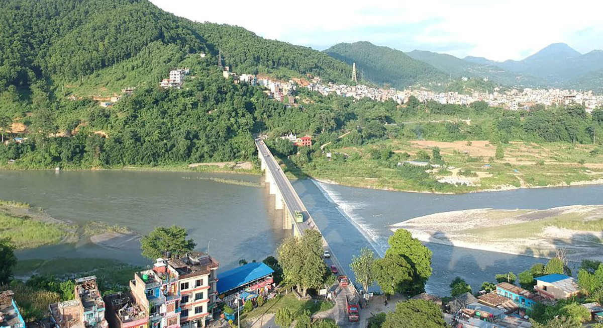 २८ करोड लागतको मादी नदी नियन्त्रण कार्य सुरु