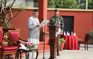 संविधानको पालना र संवैधानिक जिम्मेवारी नै मार्गनिर्देशक सिद्धान्त : राष्ट्रपति पौडेल