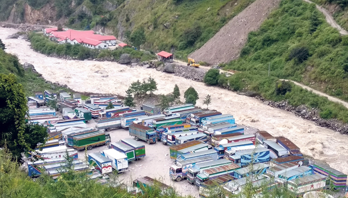 टिमुरे सुख्खा बन्दरगाह निर्माणले गति लिँदै, ३० प्रतिशत काम पूरा