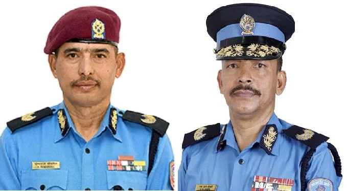 दुई डीआईजीको काज सरुवा, उपत्यका ट्राफिकमा पोखरेल 