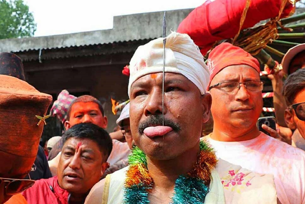 आज मध्यपुर थिमिमा जिब्रो छेड्ने जात्रा मनाइदै,  हजारौ सहभागी हुने 