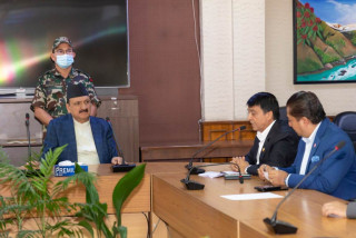 महासंघका नवनिर्वाचित पदाधिकारीलाई अर्थमन्त्री डा. महतको बधाई