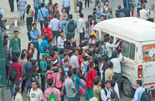 भक्तपुरका ग्रामिण भेगमा सार्वजनिक यातायातको ठूलो समस्या