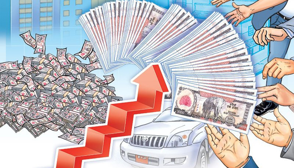 नेपालीको प्रतिव्यक्ति आय वार्षिक १ हजार ३ सय ९९ अमेरिकी डलर  