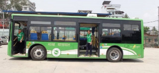 साझाका थप ३ वटा बिजुली बस सञ्चालनमा