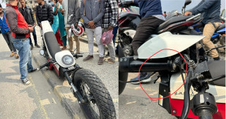 गुड्दै गरेको ‘यात्री’ बाइकका भाँचिएको तस्विर सार्वजनिक, कम्पनीले दियो प्रष्टीकरण