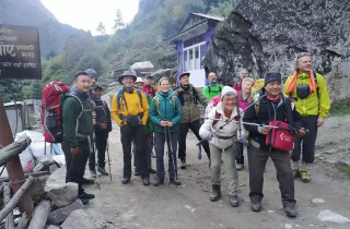 अक्टोबरमा मात्रै एक लाख २८ हजार पर्यटक नेपाल भित्रिए