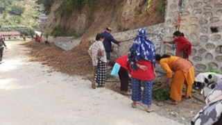 गणतन्त्र दिवसका अवसरमा छ किलोमिटर सडक मर्मत र सरसफाई 