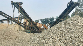 क्रसर उद्योगमा रास, मालढुङ्गा–बेनी सडकलाई निर्माण सामग्री अभाव