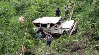 फिदिममा दुर्घटना हुँदा १ जनाको मृत्यु, १३ घाइते
