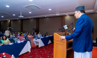 महिला औद्योगिक पार्क अवधारणा कसैले रोक्न सक्दैन : अर्थमन्त्री डा. महत