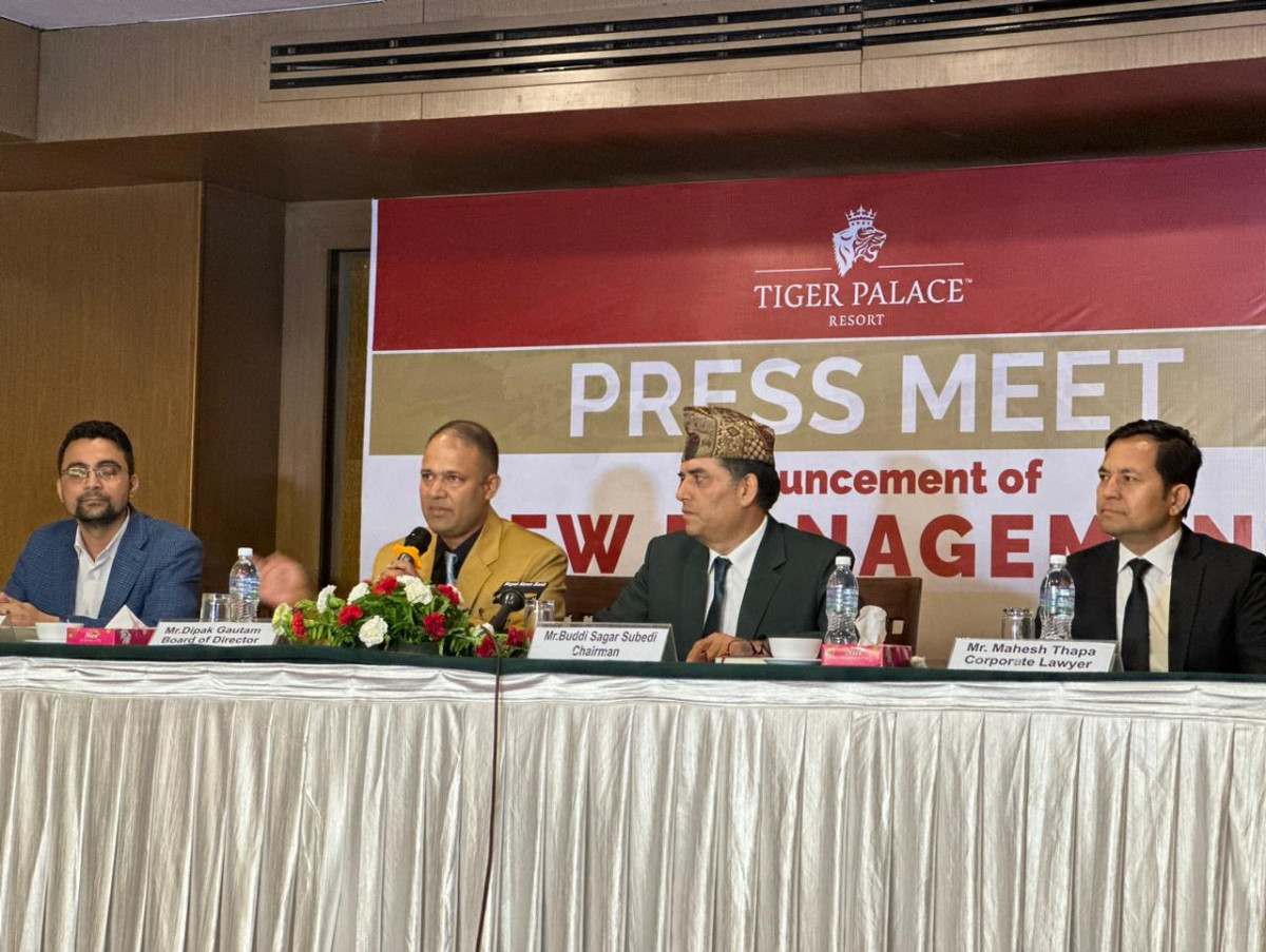 टाइगर प्यालेस रिसोर्ट अब हिमालयन टाइगर इन्भेष्टमेन्ट इंकले सञ्चालन गर्ने