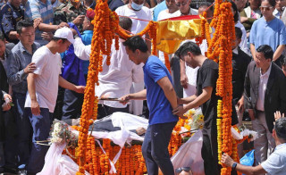 सुवास नेम्वाङको राजकीय सम्मानका साथ अन्त्येष्टि