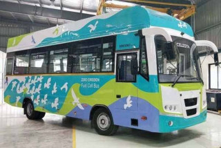 भारतले बनायो हाइड्रोजनबाट चल्ने दुई बस, ३ लाख किलोमिटरको यात्रा सुरु