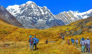 एक महिनामै अन्नपूर्ण क्षेत्रमा भित्रिए ३३ हजारभन्दा बढी पर्यटक