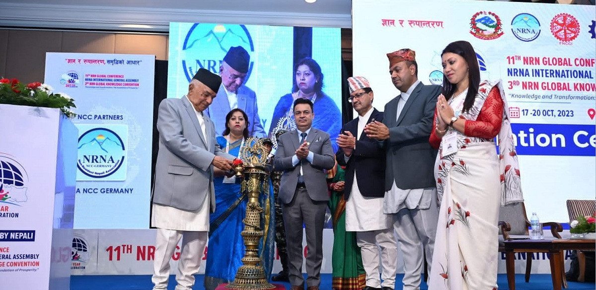 गैरआवासीय नेपालीको विश्व सम्मेलन सुरु, विदेशमा रहेका नेपालीबाट लगानी भित्रिने अपेक्षा