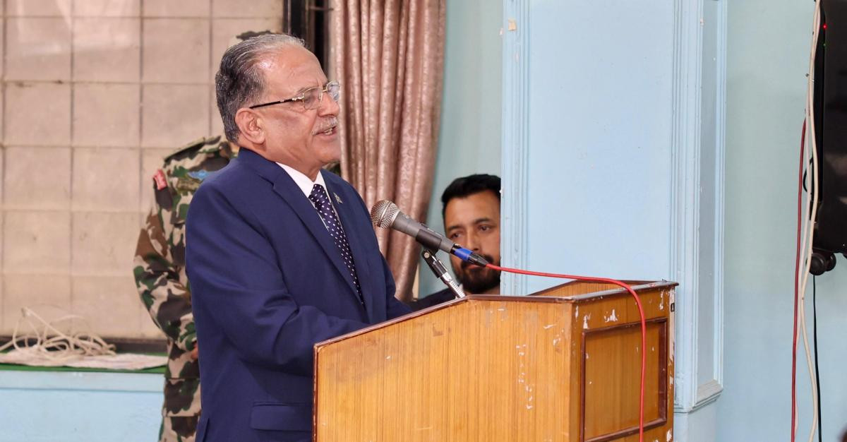 अर्थतन्त्रको दबाब हटाउन राष्ट्रिय गोलमेच गर्छौँ : प्रधानमन्त्री दाहाल