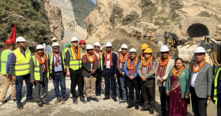 आयोजनाको मुख्य बाँध निर्माणका लागि सेती नदी फर्काइयो