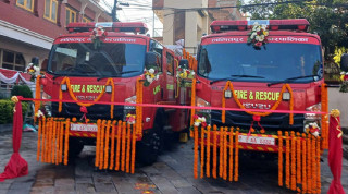 ५ करोड ६५ लाखमा ललितपुर महानगरले किन्यो २ वटा दमकल