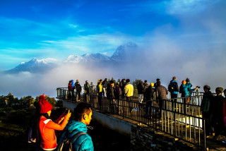 पुनहिलमा साढे ४ महिनामा आए १२ हजारभन्दा बढी विदेशी पर्यटक