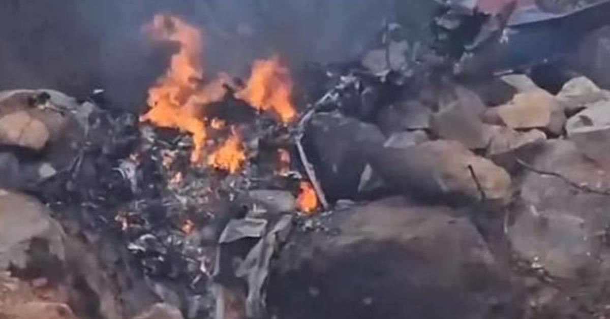 भारतीय वायुसेनाको विमान दुर्घटना
