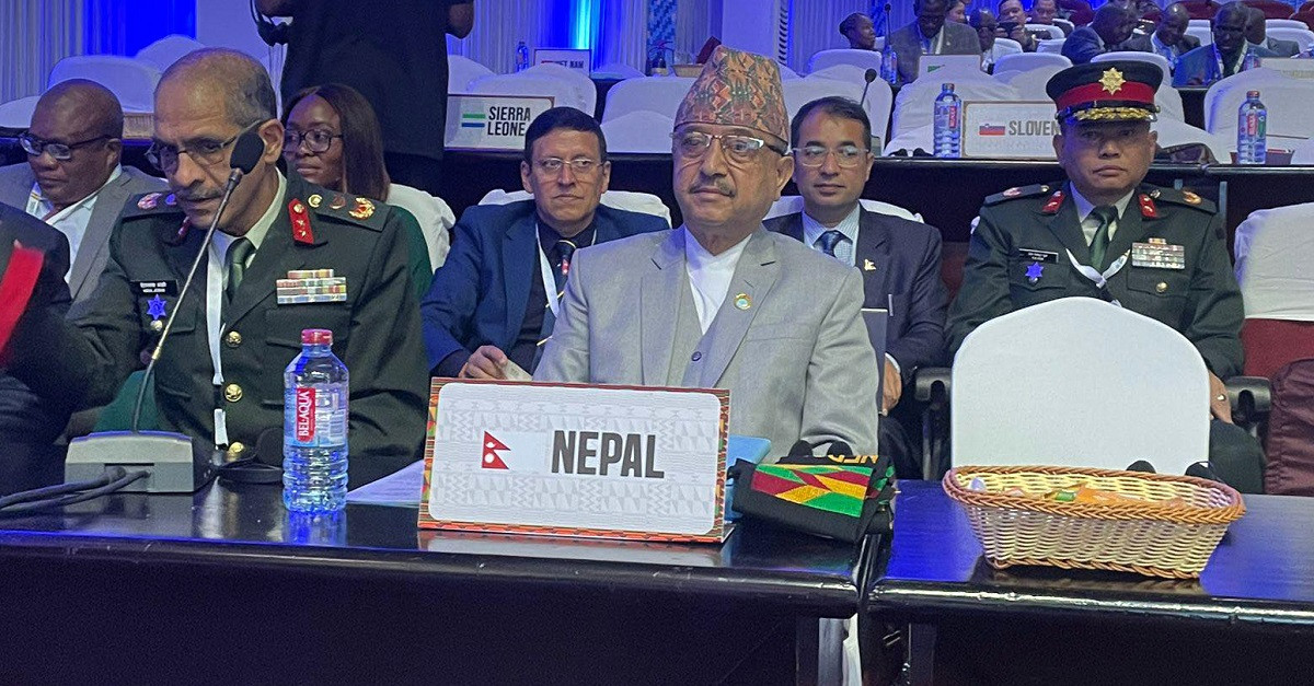 ‘अन्तर्राष्ट्रिय शान्ति स्थापनाका लागि नेपाल १० हजारसम्म सेना तैनाथ गर्न तयार छ’ 