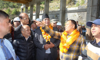 निर्माण सामग्रीको अभावमा राहुघाट जलविद्युत् आयोजनाको काम प्रभावित