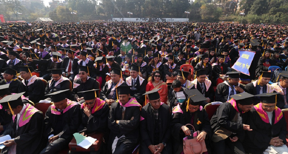 त्रिभुवन विश्वविद्यालयबाट १२ हजार विद्यार्थी दीक्षित
