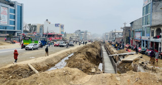 पुलचोक–गोन्द्राङ ६ लेन सडक निर्माणले गति लियो