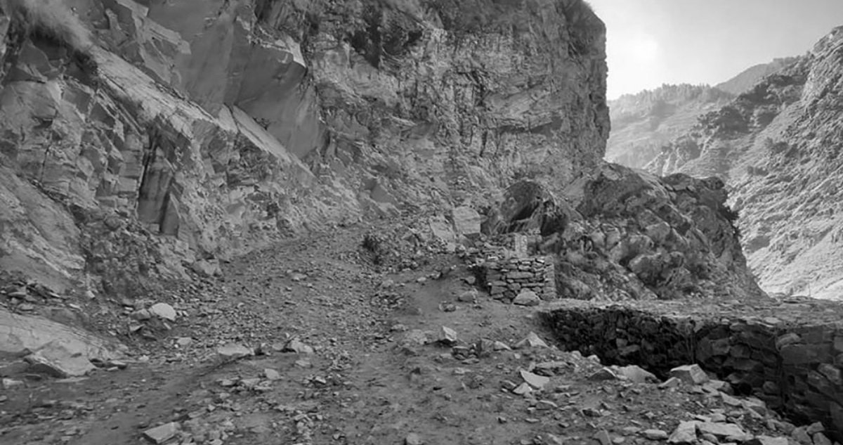 कर्णाली कोरिडोरको भिरको सडक स्तरोन्नतिको जिम्मा सेनालाई