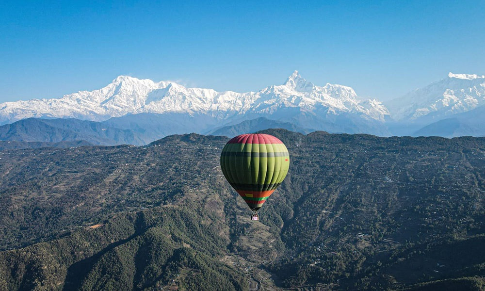 हट एयर बेलुनलाई नौ हजार फिटसम्म उड्ने अनुमति 