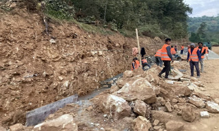 राष्ट्रिय गौरवको आयोजना कालीगण्डकी करिडोरको काम धमाधम हुँदै, ५४ किमी एकैपटक कालोपत्र गर्ने तयारी