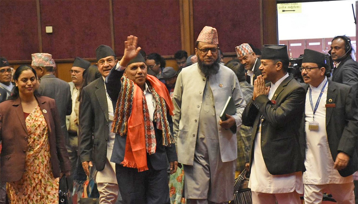 राष्ट्रिय सभाको अध्यक्षमा नारायण दाहाल निर्वाचित