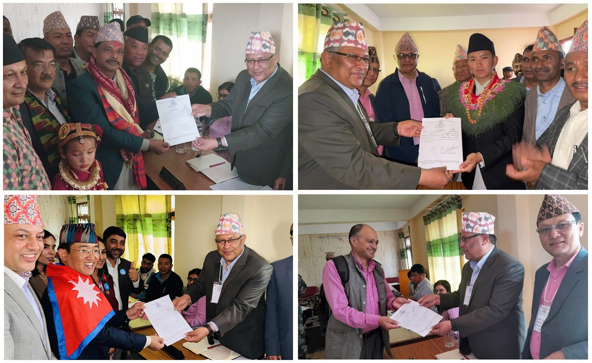 उपनिर्वाचन : प्रतिनिधिसभा इलाममा २० र प्रदेश सभा बझाङमा १२ जनाको उम्मेदवार