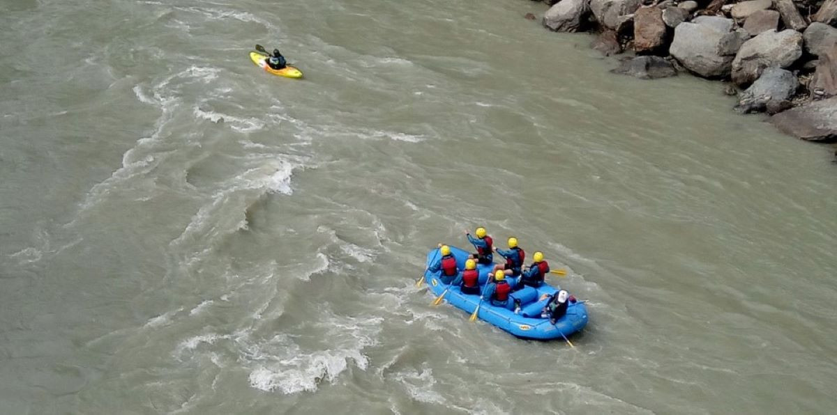 मर्स्याङ्दी नदीमा व्यावसायिक रुपमा जलविहार सुरु