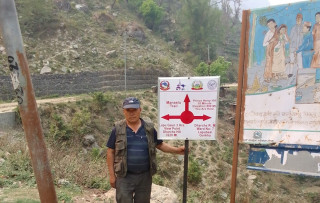 पर्यटकीय गन्तव्यको पूर्वजानकारी दिन सूचना बोर्ड राख्न सुरु