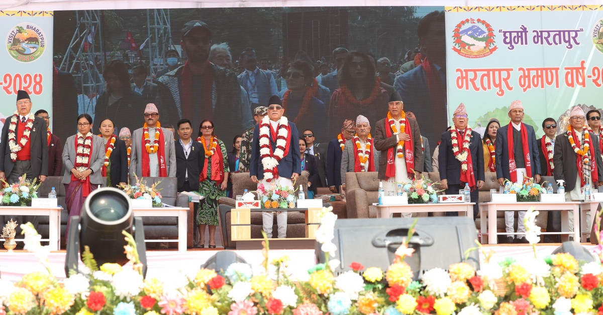 उत्सवै उत्सवको वर्ष : भरतपुर भ्रमण वर्ष