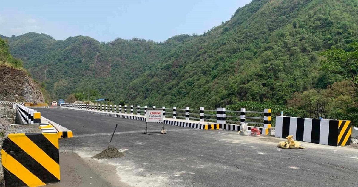 मुग्लिन–पोखरा सडक विस्तारः तेह्रवटा पुल सम्पन्न, एघार निर्माणाधीन