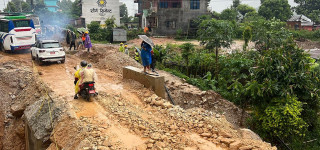 पृथ्वीराजमार्गको थर्पु–खैरेनीटार खण्ड एकतर्फी सञ्चालनमा