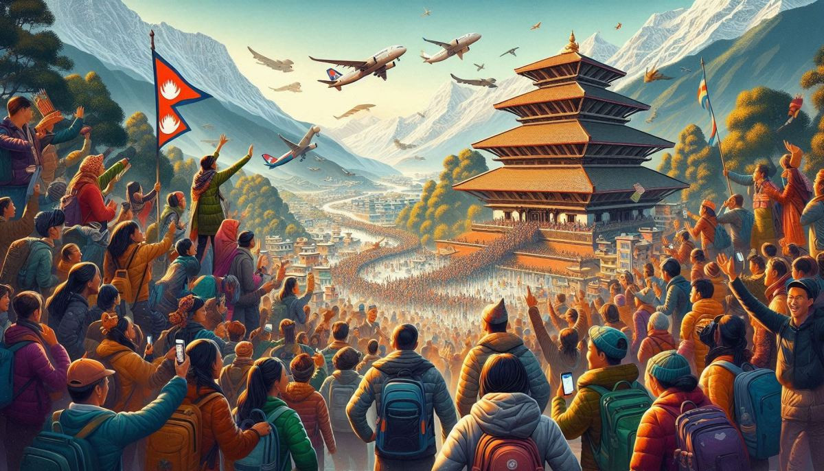 ८ महिनामा नेपाल भित्रिए ७ लाख २० हजार विदेशी पर्यटक, कुन महिनामा कति ?