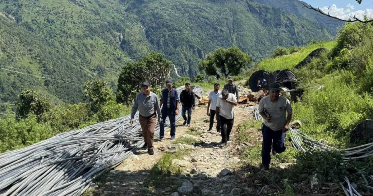 २२० केभीको चिलिमे–त्रिशूली प्रसारण लाइन निर्माण अन्तिम चरणमा, दशैं अगाडि नै सञ्चालनमा आउने