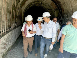 राहुघाट जलविद्युत आयोजनाको निर्माण ८० प्रतिशत सकियो, आगामी असारभित्र निर्माण सक्ने लक्ष्य
