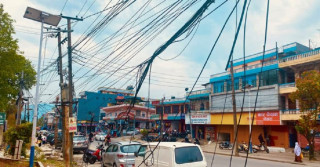 पोखरामा विद्युतीय तार भूमिगत गर्ने कामले लिएन गति, १ अर्ब ३० करोडको योजना किन भयो सुस्त ?