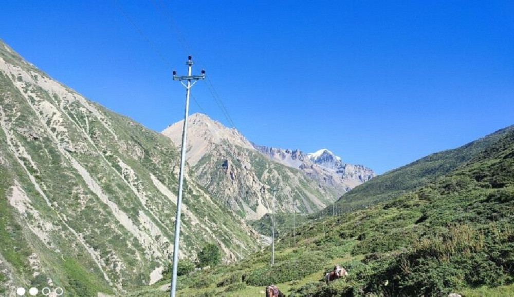 चार हजार मिटरको उचाइमा पुग्यो राष्ट्रिय ग्रिडको बिजुली, खानासमेत बिजुलीबाटै पकाउन मिल्ने